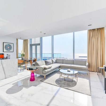 Luxe 3 Bedroom Oceanfront Apartment In The Heart Of Bluewaters Island Ντουμπάι Εξωτερικό φωτογραφία