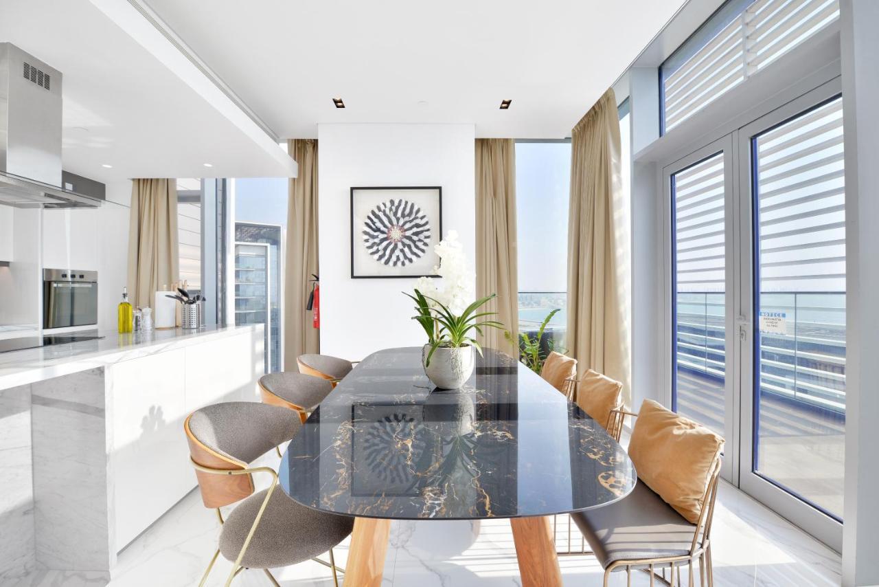 Luxe 3 Bedroom Oceanfront Apartment In The Heart Of Bluewaters Island Ντουμπάι Εξωτερικό φωτογραφία